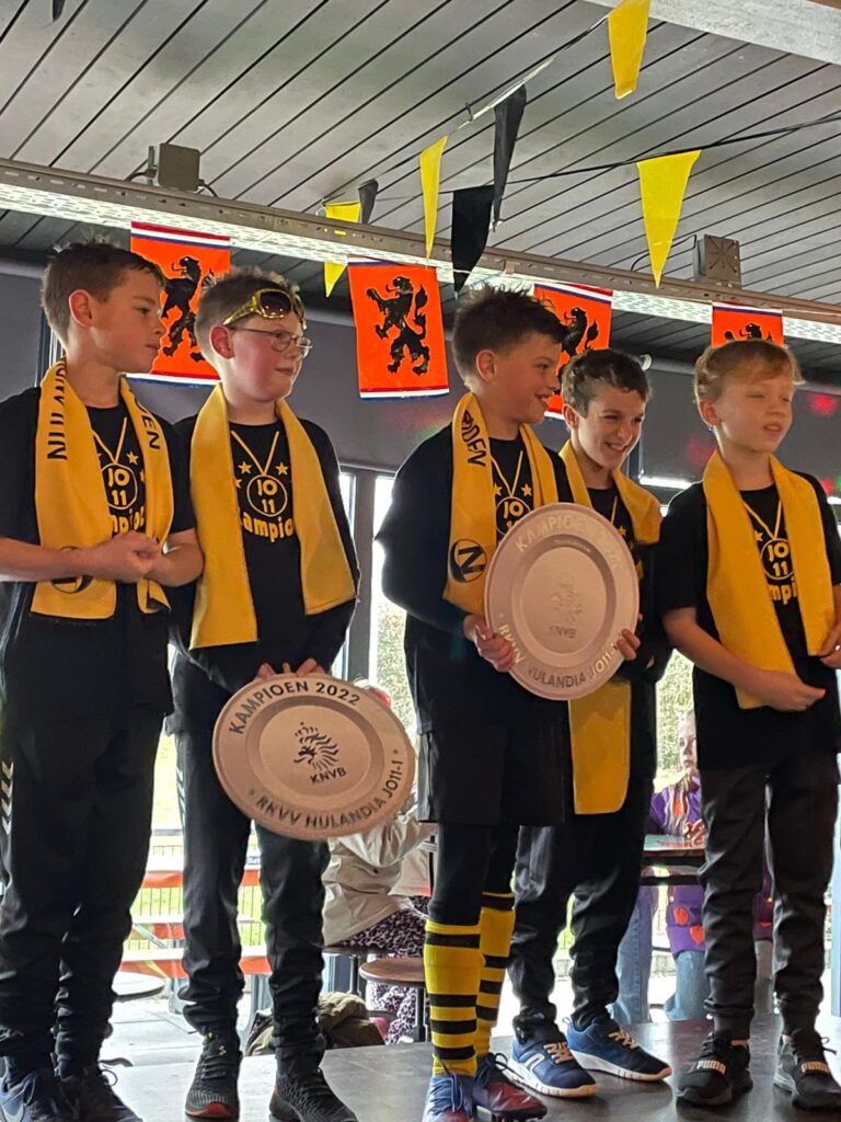 gepersonaliseerde kampioensschaal voetbal