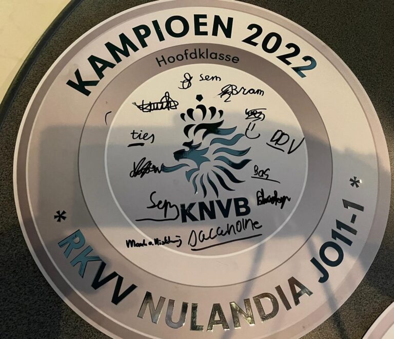 kartonnen replica knvb kampioensschaal